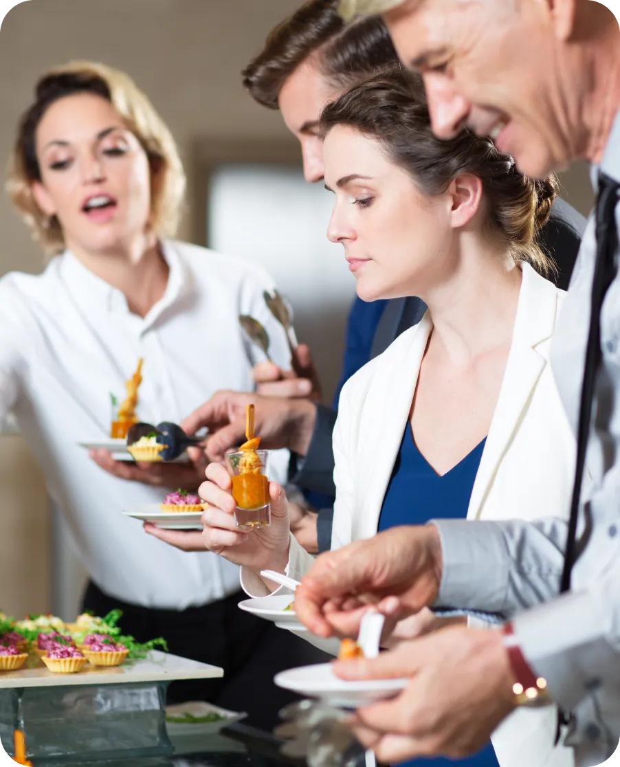 Corporate Catering at Ayvana
