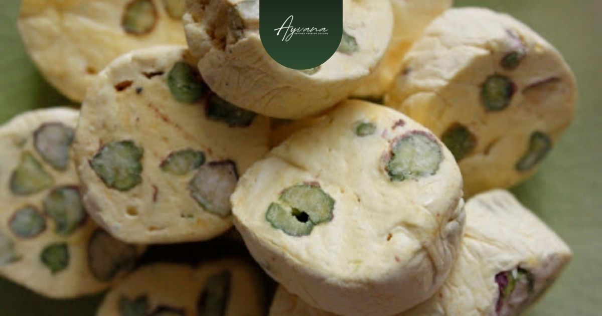 Gaz Persian nougat coated with pistachios